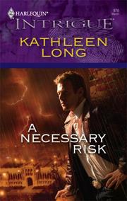 Cover of: A Necessary Risk