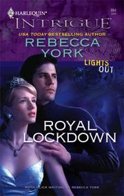 Cover of: Royal Lockdown (Harlequin Intrigue Series) by Rebecca York