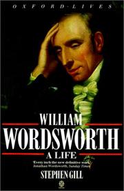 Cover of: William Wordsworth by Stephen Gill