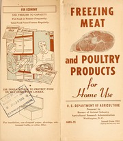 Cover of: Freezing meat and poultry products for home use