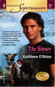 Cover of: The Sinner: The Heroes of Heyday - 2, Harlequin Super Romance - 1249