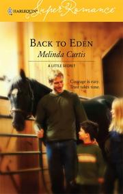 Cover of: Back to Eden  by Melinda Curtis