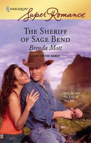 Cover of: The Sheriff Of Sage Bend (Harlequin Superromance)