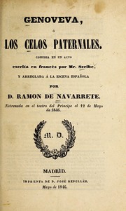 Cover of: Genoveva, o, Los celos paternales by Eugène Scribe