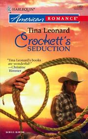 Cover of: Crockett's seduction