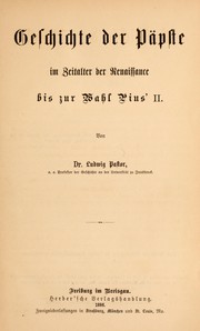 Cover of: Geschichte der Päpste seit dem Ausgang des Mittelalters