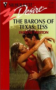 Cover of: Barons Of Texas by Fayrene Preston