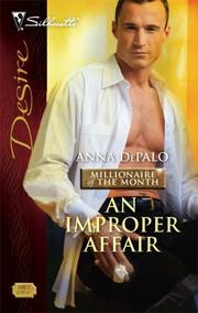 Cover of: 2An Improper Affair by Anna DePalo