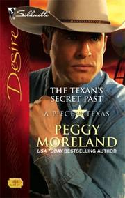 Cover of: The Texan's Secret Past by Peggy Moreland