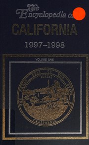 Cover of: Encyclopedia of California 1997 1998 by 