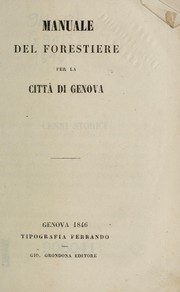 Cover of: Guida di Genova