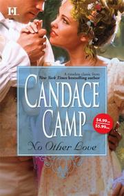 Cover of: No Other Love | Candace Camp
