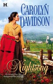 Cover of: Nightsong by Carolyn Davidson