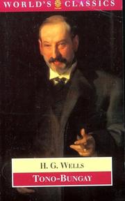 Cover of: Tono-Bungay | H. G. Wells