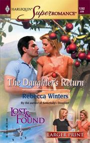 Cover of: The Daugher Returns: Lost & Found (Harlequin Superromance)