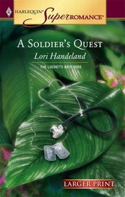 Cover of: A Soldier's Quest
