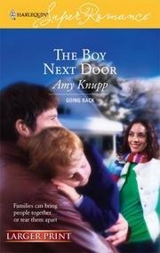 Cover of: The Boy Next Door (Harlequin Superromance)