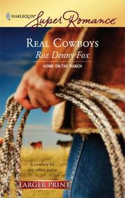 Cover of: Real Cowboys | Roz Fox