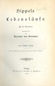 Cover of: Hippels Lebensläufe