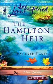 Cover of: The Hamilton Heir (Davis Landing, Book 4) (Larger Print Love Inspired #368)