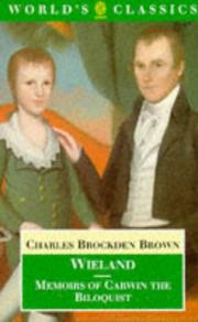 Cover of: Wieland, or, The transformation by Charles Brockden Brown