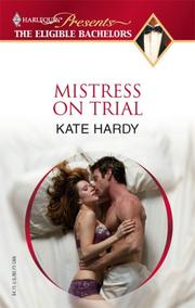 Mistress on Trial by Kate Hardy