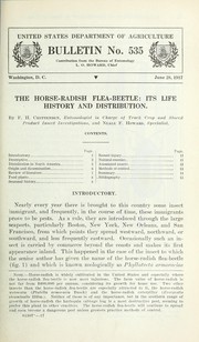 The horse-radish flea-beetle by F. H. Chittenden