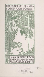 Cover of: The house of the trees & other poems