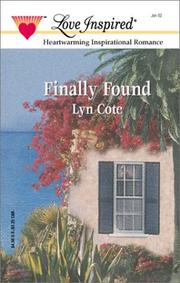 Cover of: Finally Found (Bountiful Blessings Series #2)