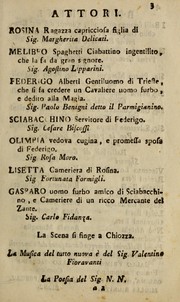 Cover of: Il furbo contro al furbo: dramma giocoso per musica ; da rappresentarsi nel pubblico teatro di Lucca, l'autunno dell'anno 1797 ...