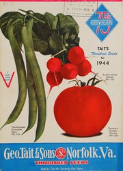 Cover of: Tait's thorobred seeds for 1944, 75th Anniversary: plant a victory garden