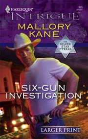 Cover of: Six-Gun Investigation