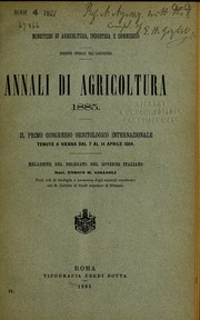 Cover of: Il Primo Congresso ornitologico internazionale tenuto a Vienna dal 7 al 14 aprile 1884