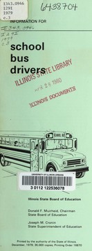 Cover of: Information for school bus drivers