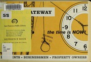 Cover of: In the Golden Gateway: the time is now : residents, business men, property owners