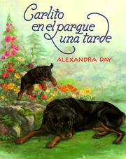 Cover of: Carlito en el parque una tarde by Alexandra Day