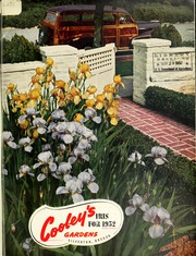 Cover of: Iris for 1952 by Cooley's Gardens