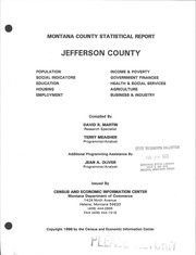 Cover of: Jefferson County by David R. Martin, Terry Meagher