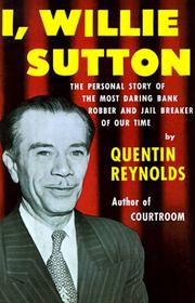 Cover of: I, Willie Sutton