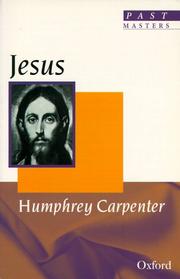 Cover of: Jesus (Past Masters)