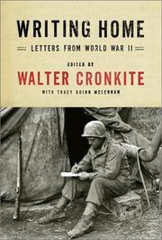 Cover of: Writing home by edited by Walter Cronkite and Tracy Quinn.