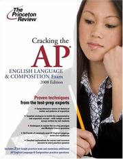 Cover of: Cracking the AP English Language & Composition Exam