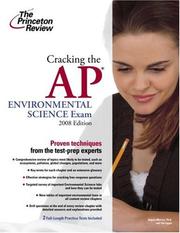 Cover of: Cracking the AP Environmental Science Exam by Princeton Review