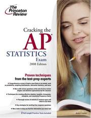 Cover of: Cracking the AP Statistics Exam