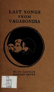 Cover of: Last songs from Vagabondia by Bliss Carman