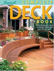 Cover of: Complete Deck Book (Sunset Books) by Steve Cory