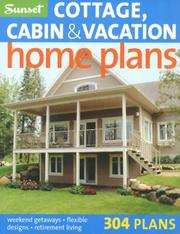 Cover of: Sunset Cottages, Cabins & Vacation Home Plans (Best Home Plans) by Carrie Dodson Davis