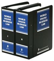 Cover of: World online business law
