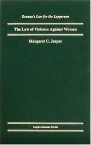 Cover of: The law of violence against women