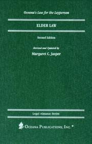 Cover of: Elder law by Margaret C. Jasper